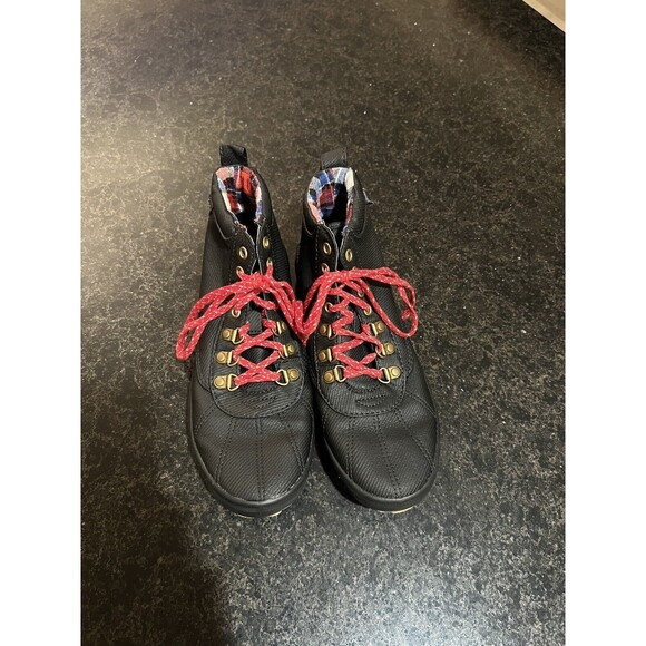 Keds Boots Womens 7 Black Scout Water Resistant Lace Up Micro Fleece Lining - Picture 8 of 15